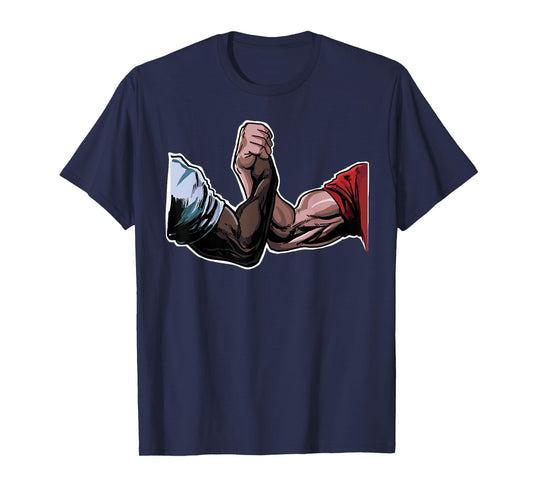 Epic Handshake funny Swole Bro Handshake Epic Handshake T-Shirt
