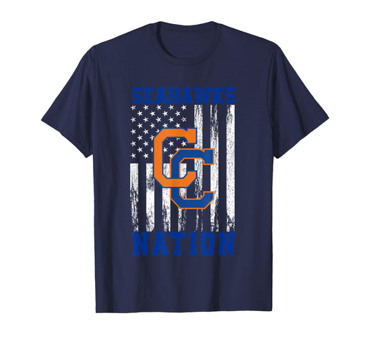 Cape Coral Seahawks Logo Nation HS T-Shirt