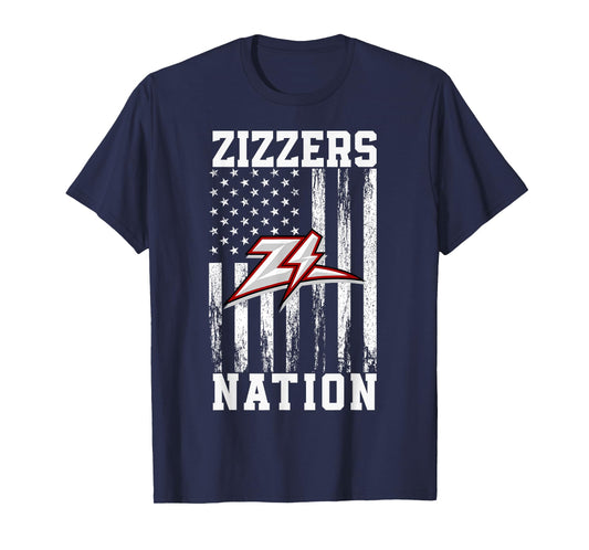 West Plains Zizzers Logo Nation HS T-Shirt