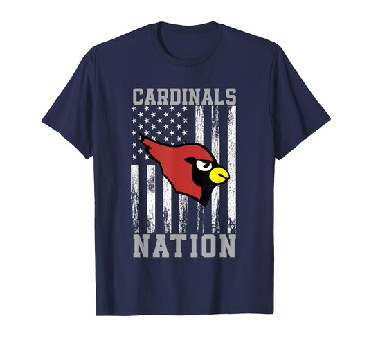 Mentor Cardinals Logo Nation HS T-Shirt