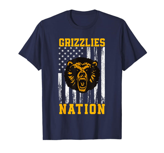 Rocky Mountain Grizzlies Logo Nation HS T-Shirt
