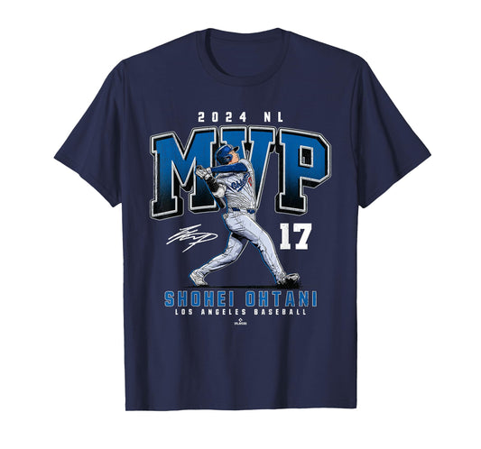 2024 NL MVP Shohei Ohtani Los Angeles Baseball MLBPA T-Shirt