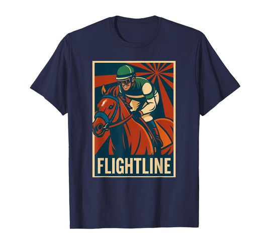 Flightline Horse, Horse Racing, Del Mar, Santa Anita, Horses T-Shirt
