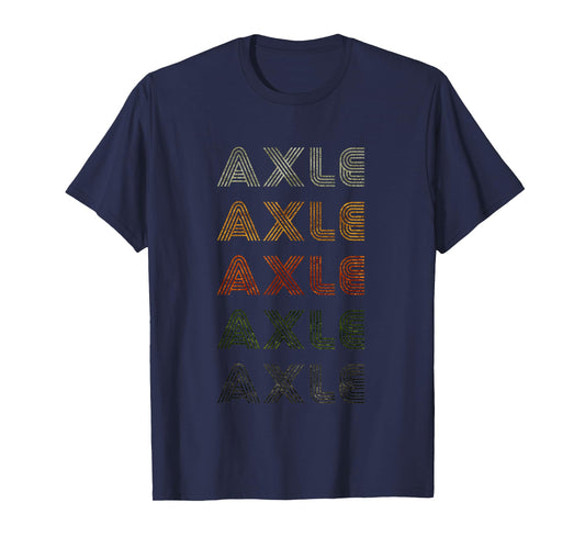 Love Heart Axle Tee Grunge Vintage Style Black Axle T-Shirt