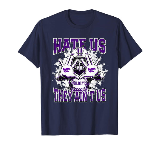 Clovis Wildcats Logo Hate Us Cause They Ain't HS T-Shirt