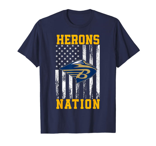 Brantley County Herons Logo Nation HS T-Shirt
