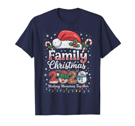 Family Christmas 2025 Matching Outfit Xmas Men Women Gifts T-Shirt