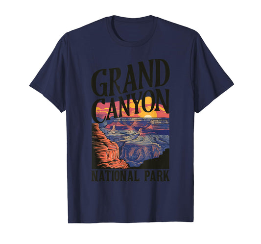 Grand Canyon National Park Classic Travel Hiking Camping T-Shirt