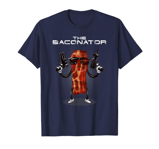 Vintage Baconator - Bacon Meat Food Breakfast Men And Women T-Shirt