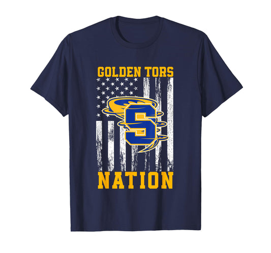 Sulphur Golden Tors Logo Nation HS T-Shirt