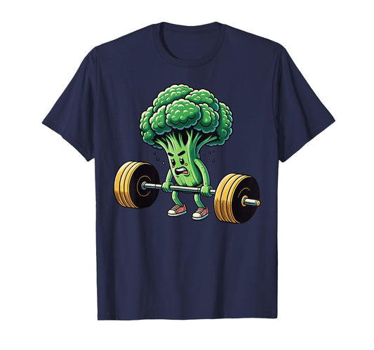 Deadlift Tshirt Broccoli Gym Fitness Motivation Bodybuilding T-Shirt