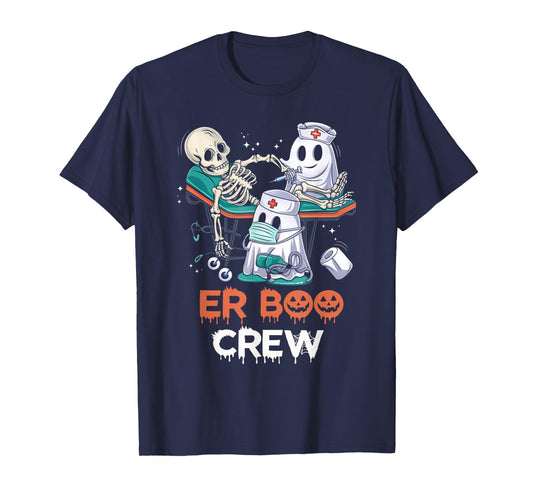 ER nurse shirt halloween ER boo crew Emergency Department T-Shirt