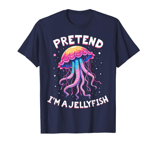 Pretend I'm A Jellyfish Ocean-Themed Costume T-Shirt