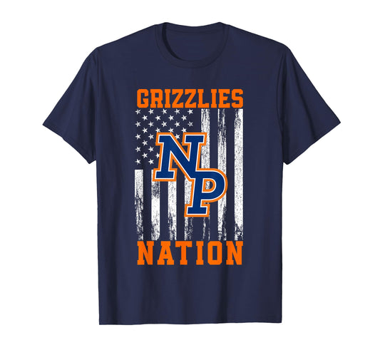 North Point Grizzlies Logo Nation HS T-Shirt