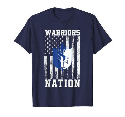 Saint Frederick Warriors Logo Nation HS T-Shirt