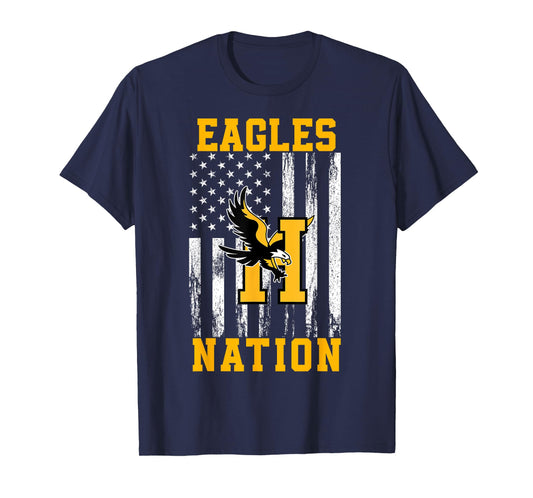 Hobbs Eagles Logo Nation HS T-Shirt