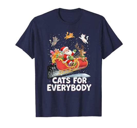 Santa’s Sleigh Ride Holiday Fun T-Shirt