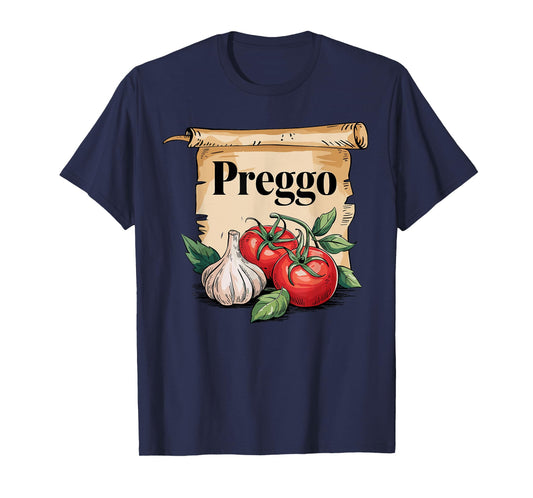 Preggo Sauce Cute and Funny Pregnancy Announcement T-Shirt