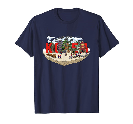 Family Heritage Gifts Korean History Lover Construction - Joseon Dynasty Korea T-Shirt, Small