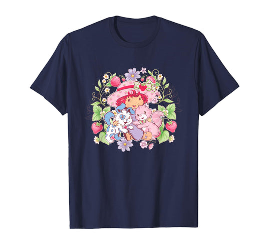 Strawberry Shortcake Summer Flowers & Sweet Pets T-Shirt