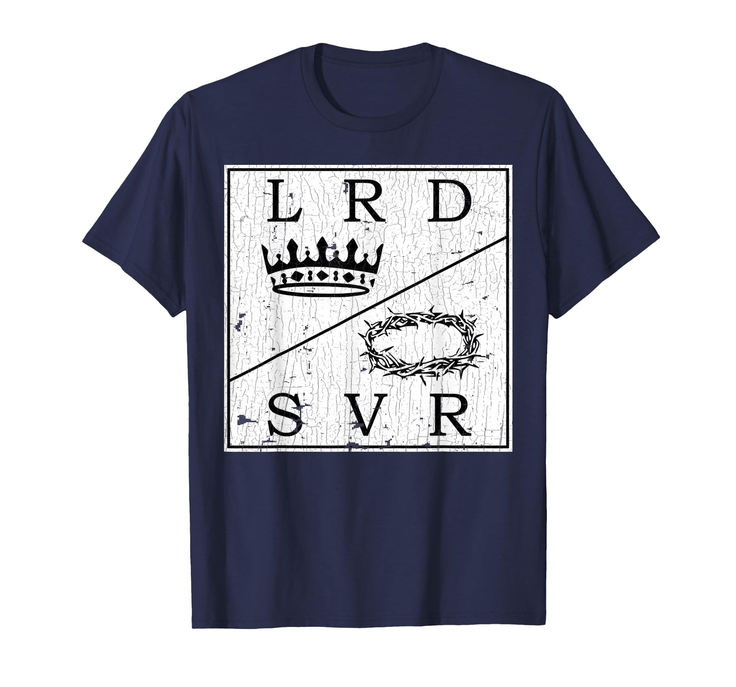 Vintage Retro Jesus Christian Lord & Savior Graphic 4 T-Shirt