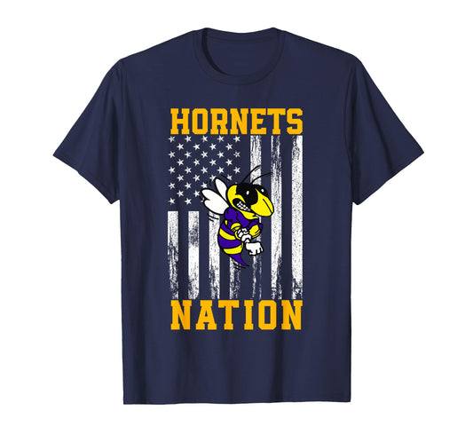 Hardin Hornets Logo Nation HS T-Shirt