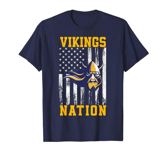 South Iredell Vikings Logo Nation HS T-Shirt