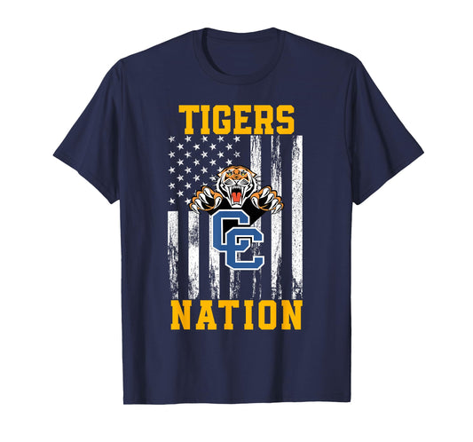 Caldwell County Tigers Logo Nation HS T-Shirt
