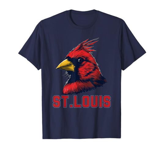 Classic St.Louis Vintage Gifts Throwback Design T-Shirt
