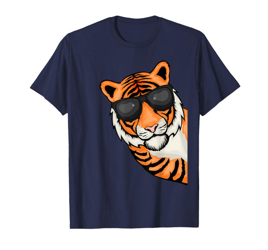 Tiger Lover Kids Tiger Men Wildcat Tiger T-Shirt