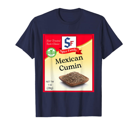 Mexican Cumin Condiment Costume Holiday Spice Costumes T-Shirt