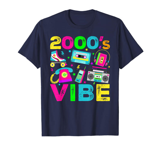 2000s Vibe 2000's Vintage Style 2000s Retro Party T-Shirt