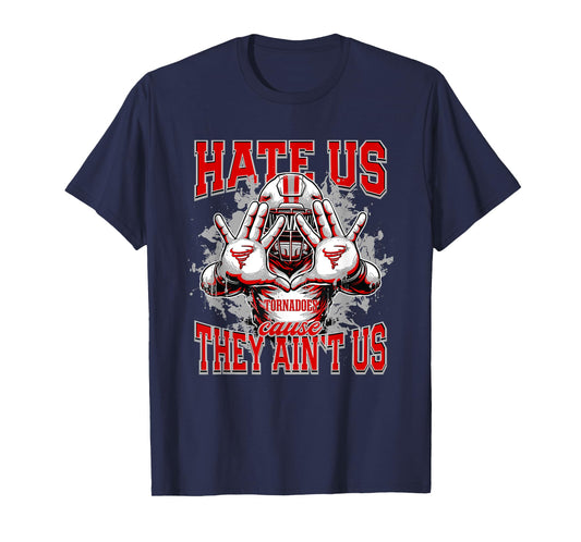 Bradford Tornadoes Logo Hate Us Cause They Ain't HS T-Shirt