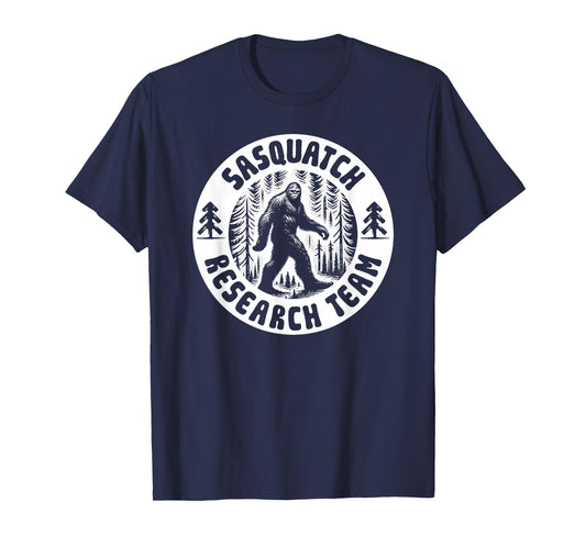 Sasquatch Research Team - Bigfoot Forest Walk T-Shirt