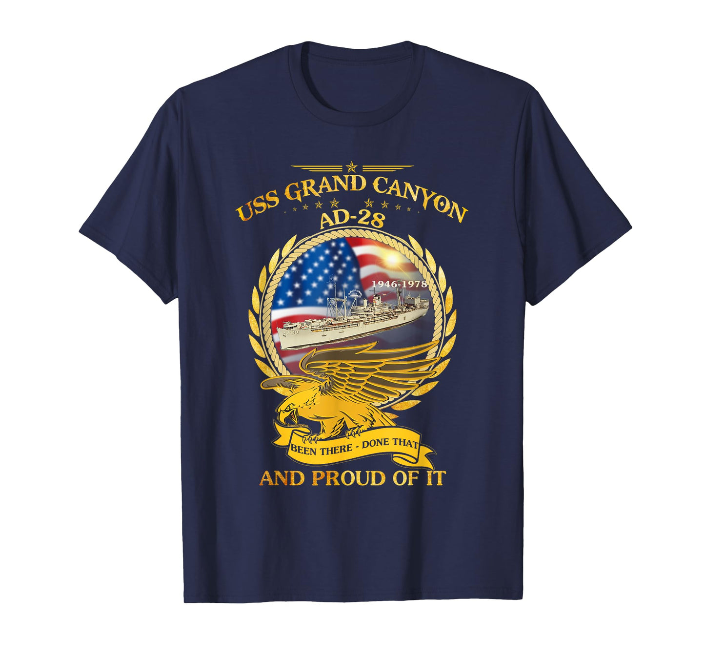USS Grand Canyon (AD-28) 1946-1978 T-Shirt