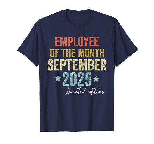 Employee of the Month September 2025 Vintage T-Shirt