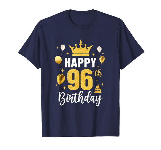 Happy 96Th Birthday Idea For 96 Years Old Man And Woman T-Shirt
