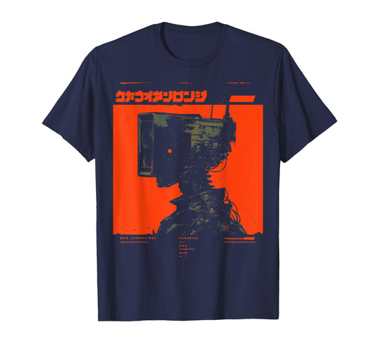 Futuristic Techwear Japanese Cyberpunk Harajuku Horror Punk T-Shirt