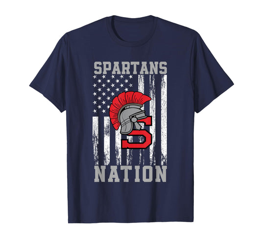 Springfield Spartans Logo Nation HS T-Shirt