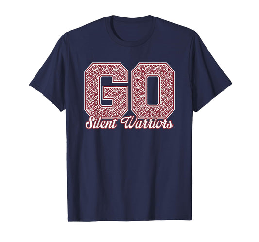 Alabama For The Deaf Silent Warriors GO! School Pride T-Shirt
