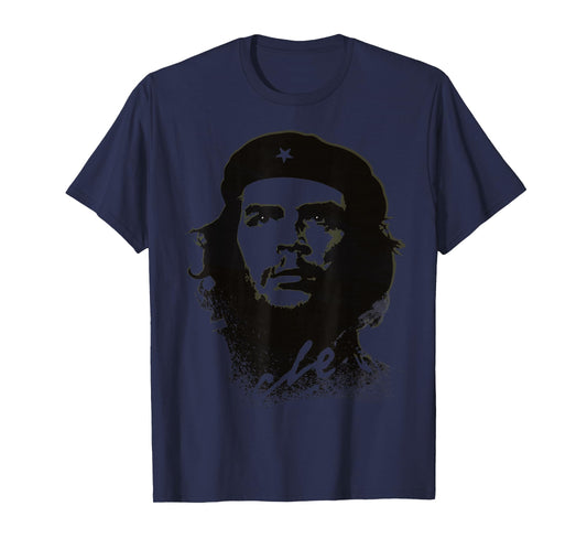 Che Guevara Shirt Revolution Rebel Cuba Olive Military Green T-Shirt