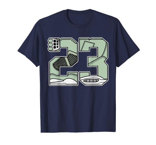 Number 23 Seafoam Abundance 4s Matching Tee For Men Women T-Shirt