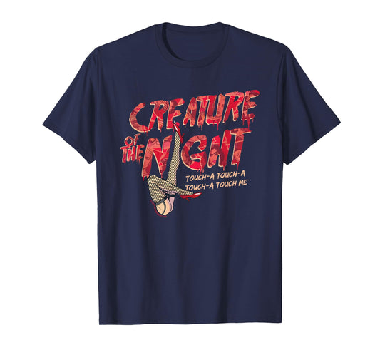 Rocky Horror Show Creature Of The Night Legs Touch-A Light T-Shirt