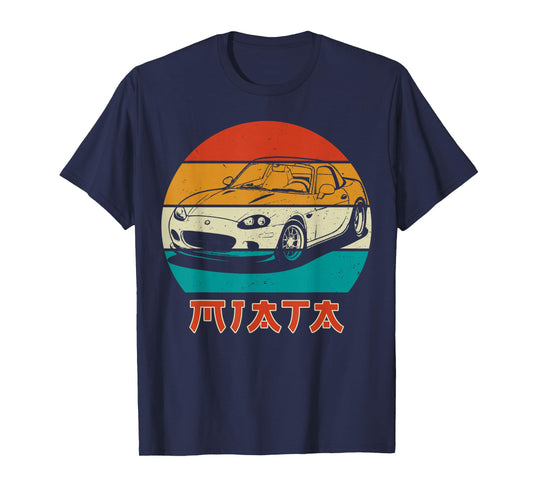 Japanese Miata Car Retro Vintage Sports Car Legend 90s T-Shirt