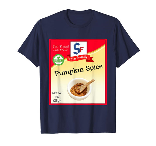 Pumpkin Spice Condiment Costume Holiday Spice Costumes T-Shirt