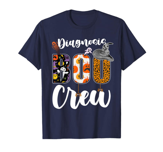 Diagnosis Boo Crew Halloween Match Diagnostician T-Shirt