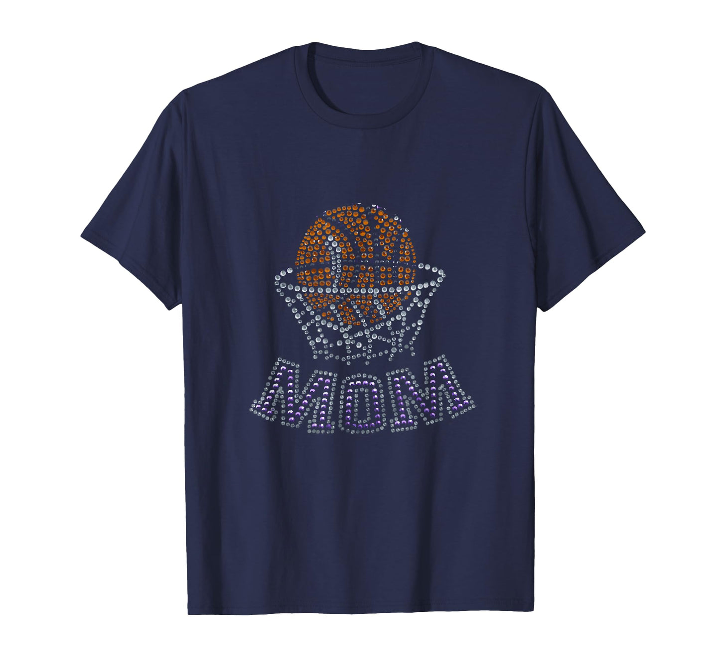 Basketball T-Shirt Mom Cool Diamond Design Art Graphic Tee