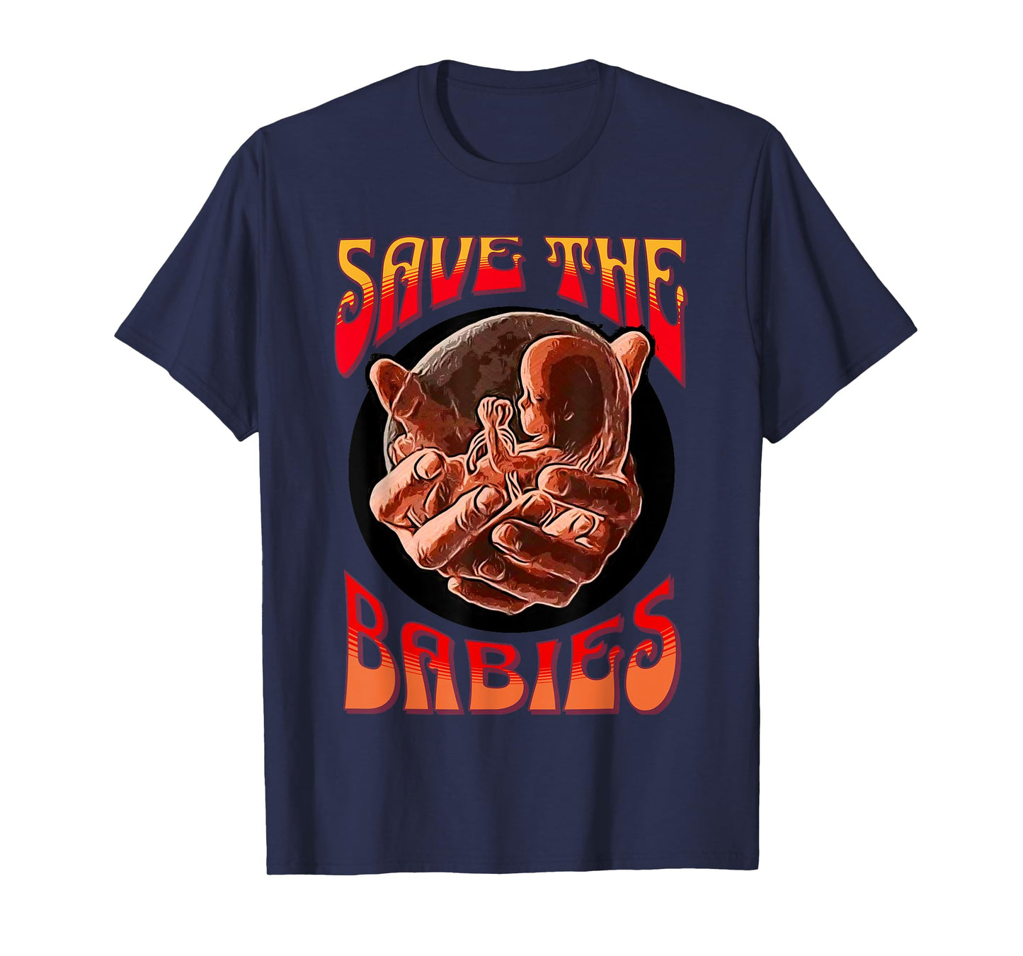Pro Life Hippie Save Baby Pro-Life Generation Anti-Abortion T-Shirt