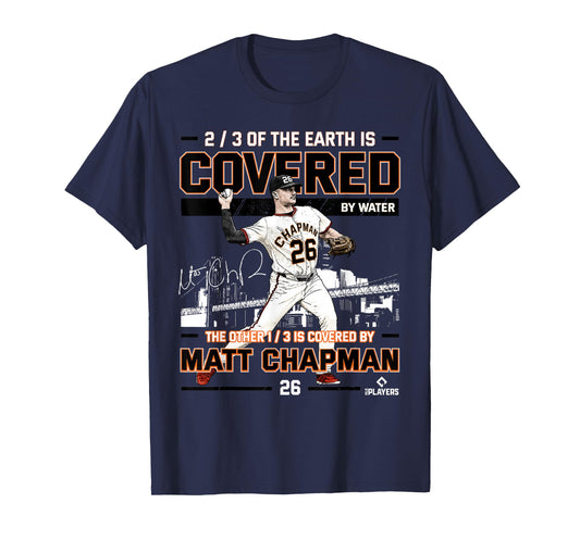 Covered Matt Chapman San Francisco Baseball MLBPA T-Shirt