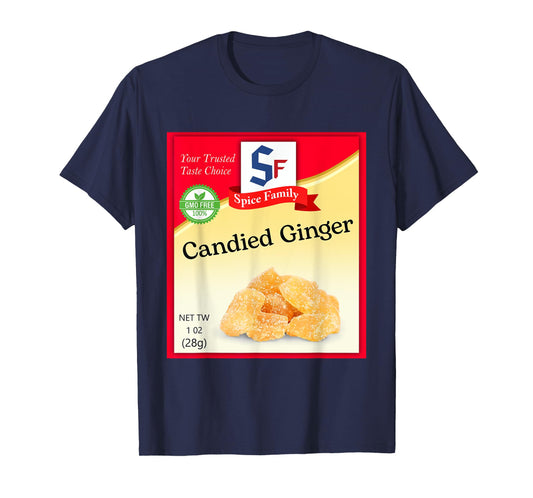 Candied Ginger Condiment Costume Holiday Spice Costumes T-Shirt